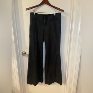 Women’s Loft Navy Business Flare Pants